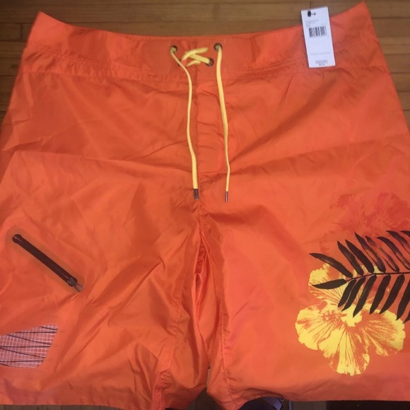 RLX Ralph Lauren Other - NWT Men’s RLX Ralph Lauren Orange Board Shorts; Size XXL